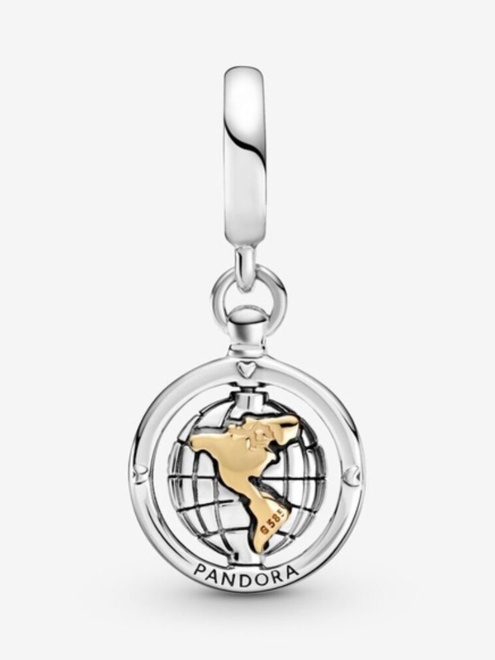 PANDORA Spinning World Dangle Charm - FINAL SALE
